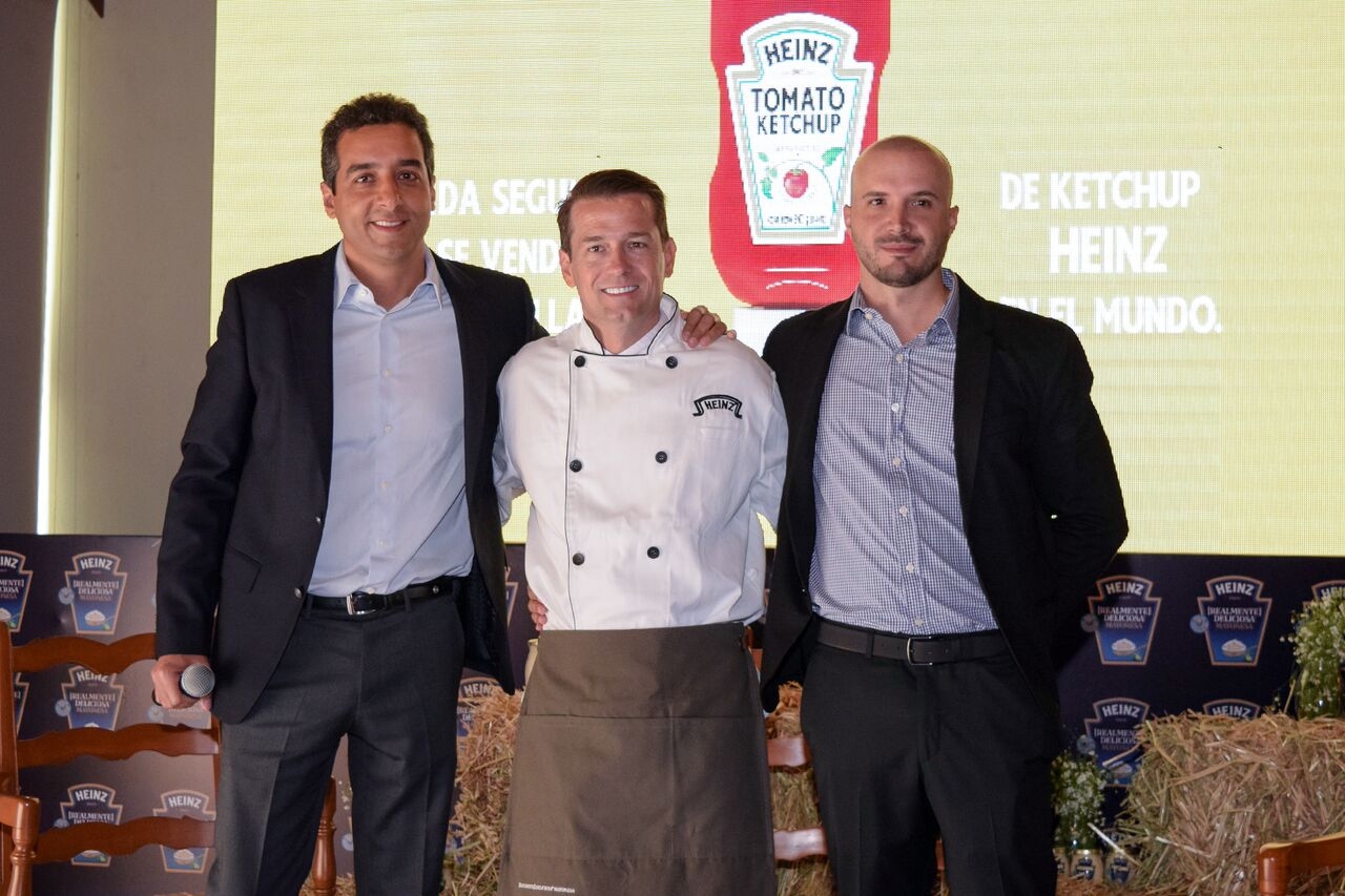 Alexander Magno, Eduardo Palazuelos y Oliver Sutter