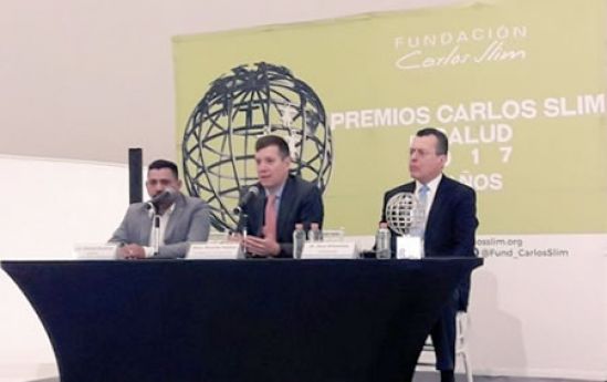 Ganadores de los Premios Carlos Slim en salud 2017
